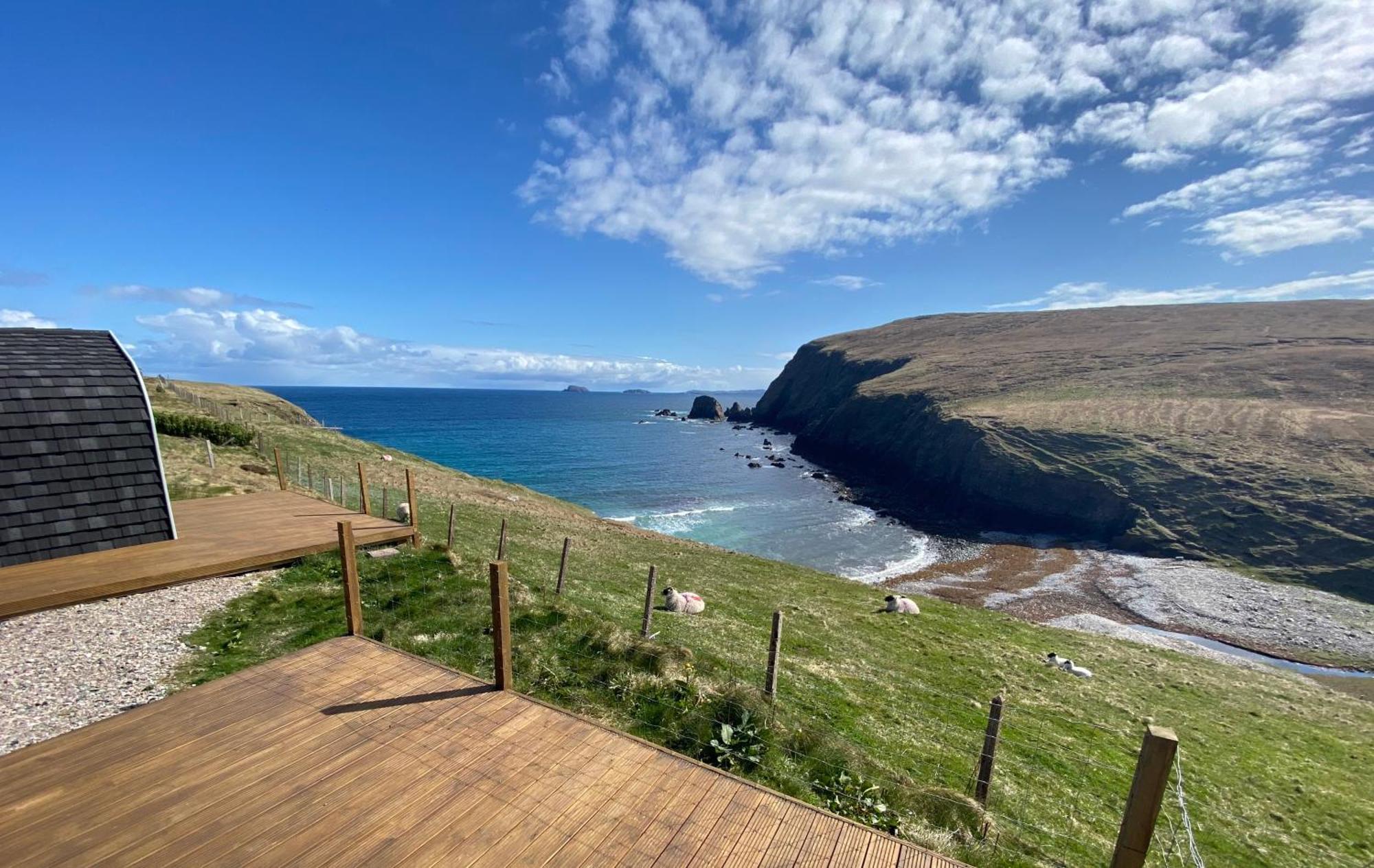Aird Uig Seapods - Isle Of Lewis - Luxury En-Suite Pods On The Edge Of The Atlantic Ocean מראה חיצוני תמונה