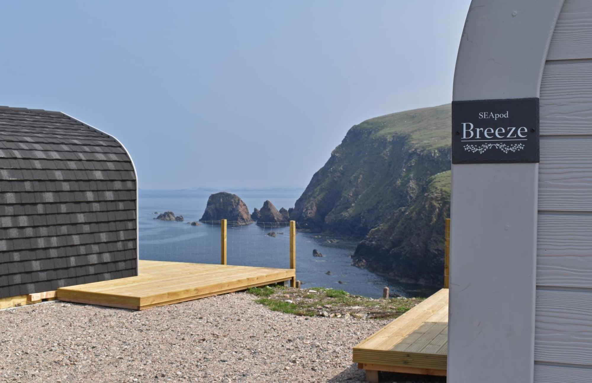 Aird Uig Seapods - Isle Of Lewis - Luxury En-Suite Pods On The Edge Of The Atlantic Ocean מראה חיצוני תמונה