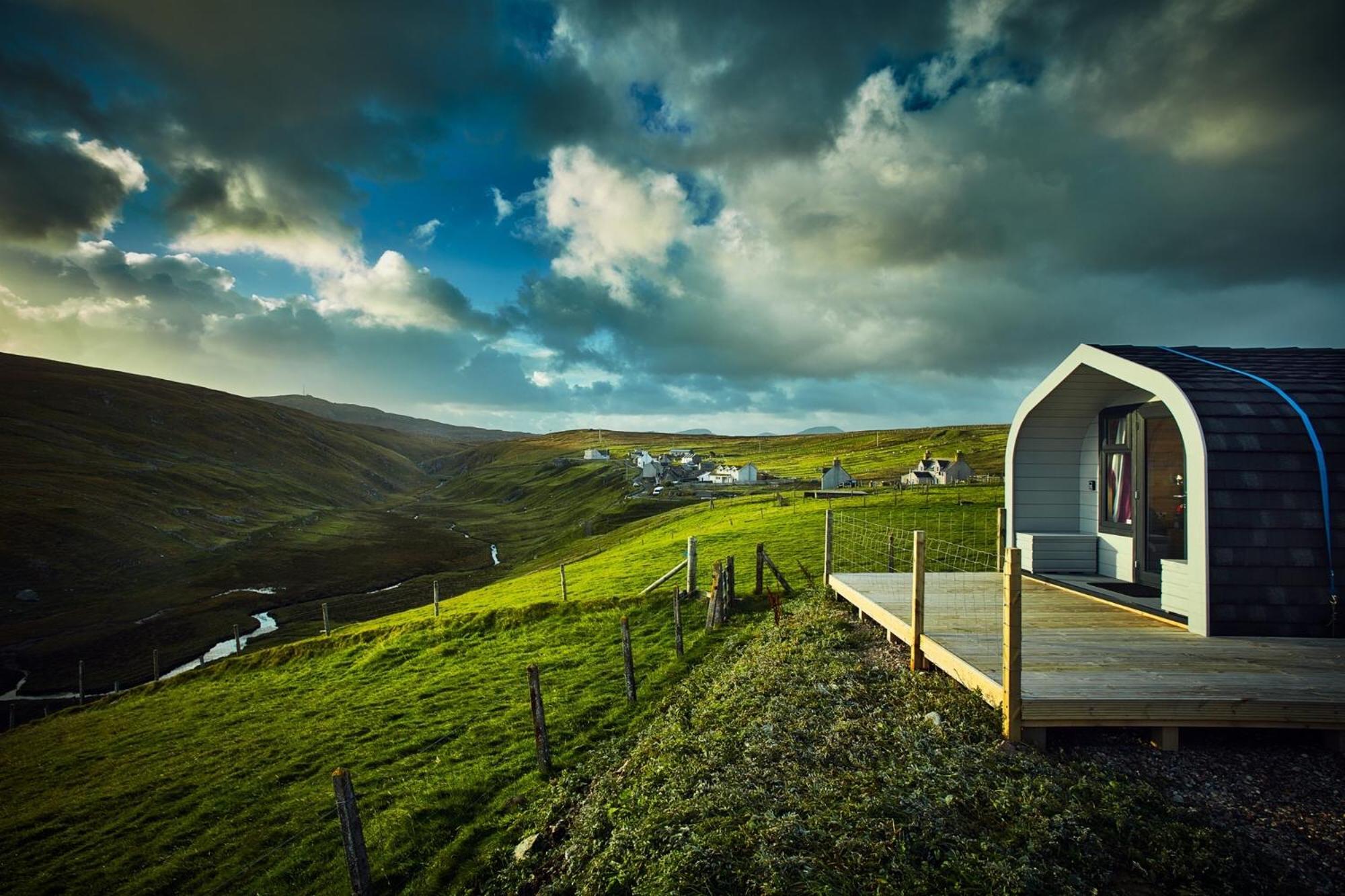 Aird Uig Seapods - Isle Of Lewis - Luxury En-Suite Pods On The Edge Of The Atlantic Ocean מראה חיצוני תמונה