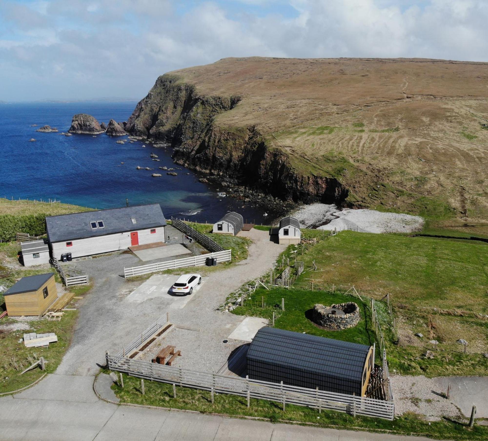 Aird Uig Seapods - Isle Of Lewis - Luxury En-Suite Pods On The Edge Of The Atlantic Ocean מראה חיצוני תמונה