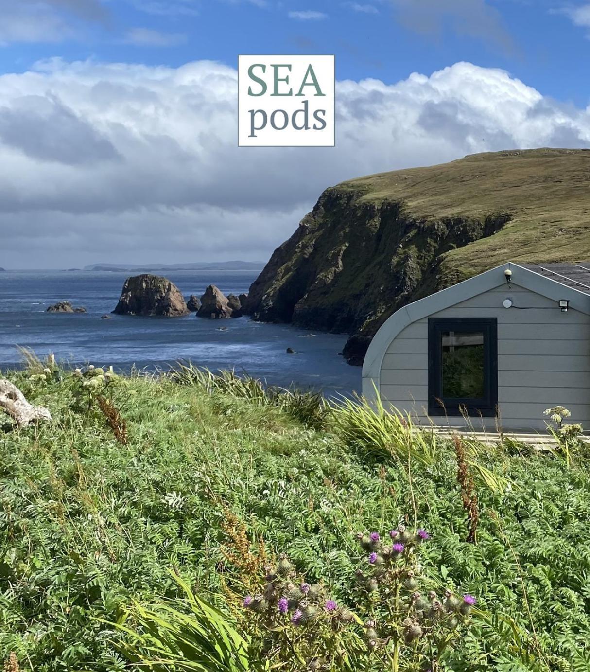 Aird Uig Seapods - Isle Of Lewis - Luxury En-Suite Pods On The Edge Of The Atlantic Ocean מראה חיצוני תמונה